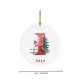 thumbnail image 3 of Coche Decoraciones de Navidad 2025 Nuevo 26 Carta de Navidad Muñeco de Nieve Colgante de Navidad - Colgante de Coche de Acrílico Santa Navidad Muñeco de Nieve Decoraciones, 3 of 5