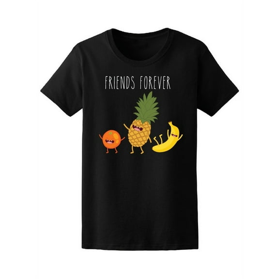 Fruits Pineapple Friend Forever Tee Women's -Image by Shutterstock