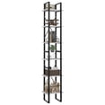 thumbnail image 4 of vidaXL 6-Tier Book Cabinet White 15.7"x11.8"x82.7" Engineered Wood, 4 of 10