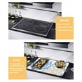 thumbnail image 3 of nqOlkjepod Large Induction Cooktop Protector Mat 31"x24", Coral Blue Green Beige Stove Top Covers for Electric Stove, Summer Coastal Ocean Plant Stove Burner Cover Mats, Glass Top Stove Cover, 3 of 8