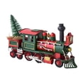thumbnail image 2 of Adorno navideño para coche, decoración navideña, diseño vintage, decoración de vehículo, modelo de coche de metal para regalo, sala de estar, tienda Tren, 2 of 8