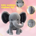 thumbnail image 2 of Bebé elefante peluche animal peluche relajante suave almohada elefante juguetes JShteea El nuevo, 2 of 9