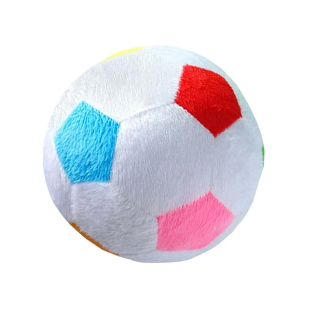 Peluche de fútbol de 17 cm de diámetro, almohada de peluche, juguete deportivo Vistoso