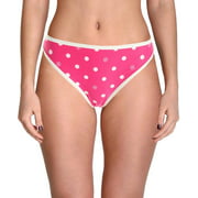 COCO RAVE Womens Bikini Bottom Swimsuit with Contrast White Piping