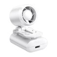 thumbnail image 2 of DLMCUH Mini Hat Fan,Portable Clip on Fan for Hat,White Hardhat Fan,Small Personal Battery Powered Fan with Strong Airflow,USB Rechargeable Clip Fan for Shirt, Desk, Backpack, Hard Hat, 2 of 9