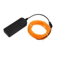 thumbnail image 1 of 5 Metros/16 Pies Neón EL Cable Tira Amarillo Luz Resplandor para Coche Interior, 1 of 1