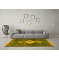 thumbnail image 3 of Ahgly Company Machine Washable Indoor Rectangle Southwestern Yellow Country Area Rugs, 3' x 5', 3 of 4
