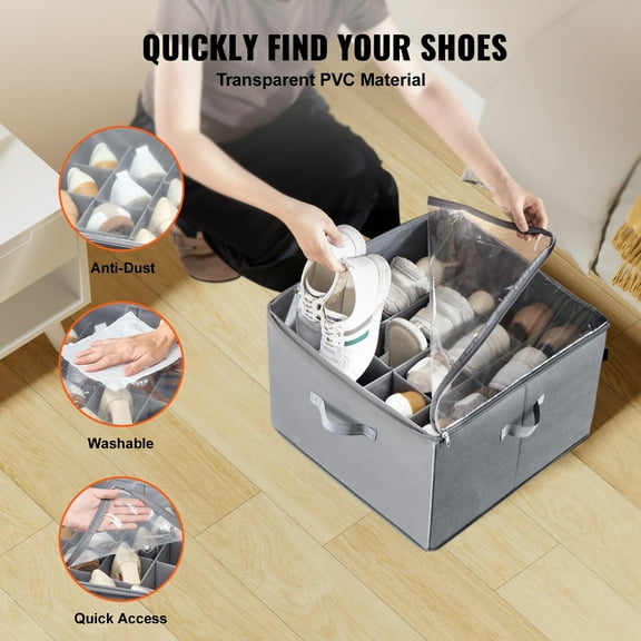 Under Bed Shoe Storage Organizer