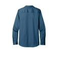 thumbnail image 4 of Port Authority LW808 Ladies Long Sleeve SuperPro React Twill Shirt , Strong Blue, S, Womens Button Down Shirts, 4 of 4