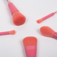 thumbnail image 2 of UPOUART 5Pcs Cosmetics Brush Set with Premium Handle for Uniform Charming Makeup Assorted Colors, 2 of 8