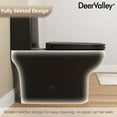 thumbnail image 6 of Ally 12 in. Rough in Size 1-Piece 0.8/1.28 GPF Dual Flush Elongated Toilet in Black, Seat Included, 6 of 16