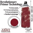 thumbnail image 3 of The Army Painter Color Primer Spray Paint, Uniform Grey, 400ml- Acrylic Spray, 3 of 7
