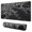 Noir et Blanc, variante sur Tapis de Souris Blue Lake Gaming Imperméable, Caoutchouc + Multi-Spandex Antidérapant Tapis de Souris de Gaming Tapis de Bureau pour Bureau Maison Jeu 31.5x15.7 Pouces