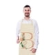thumbnail image 3 of Delantal De Lino Con Letras Inglesas De La Serie Rose Para Adultos Y Niños Delantal De Cocina Antimanchas, 3 of 5