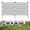 10 Panels-32 in(H), variant on Decorative Garden Fence 32 in(H) X 24 ft(L), 10 Pack Rustproof Metal No Dig Fence Animal Barrier for Dog, Arched Flower Bed Edging Ornamental Wire Border Panel Fencing for Yard Patio Outdoor Decor