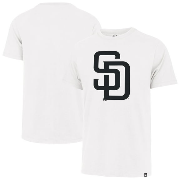 Men's '47 White San Diego Padres Imprint Franklin T-Shirt