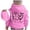Pink, variant on Zylarhe Boys Sweatshirts Girl Hoodie Long Sleeve Soft Sweatshirt Graphic Hoody Kids Cute Pullovers Top Clothes for Girls with Cozy Feel Grey 12-13 Years