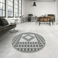 thumbnail image 3 of Ahgly Company Indoor Rectangle Patterned Gray Novelty Area Rugs, 5' x 7', 3 of 6