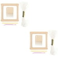 thumbnail image 6 of Raindrops 2 Sets of Weaving Kit Handcraft Mini Weaving Set Woven Machine Tools Set, 6 of 8