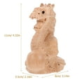 thumbnail image 2 of SEWACC Exquisitely Detailed Dragon Statue for Home Decoration Crafted from Synthetic Material Khaki Color 7.5 Inches, 2 of 7