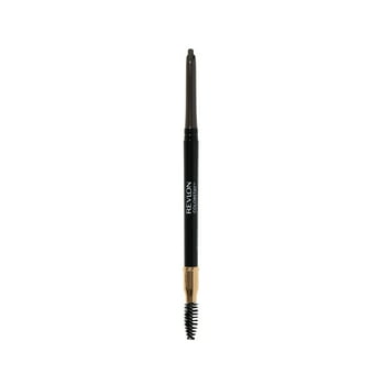 Revlon ColorStay Waterproof Longwearing Eyebrow Pencil, Retractable Angled Tip Applicator, 225 Soft Black, 0.021 oz