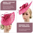 thumbnail image 3 of Chapeau de Mariée Rétro pour Banquet Décoratif pour Femmes Mariage Soirée, 3 of 9