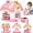 Pink, variant on Marstone Toys for 1-2 Year Old Girl Gifts, 8-in-1 Activity Cubes with Learning and Playing, Christmas and Birthday Gifts for Kids