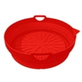 thumbnail image 1 of CSChome Fryer Liner Fryer Liner with Double Handles Heat Resistant Foldable Thickened Baking Pan Food Grade Fryer Pad, 1 of 7