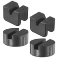 thumbnail image 1 of Uxcell 2-Set Almohadilla de Caucho para Gato de Piso, Adaptador de Almohadilla Redonda de 3 Pulgadas para Gato Universal, 1 of 1
