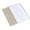 White, variant on Tnobhg 10 Pcs Clear Report Covers with Sliding Bar A4/Letter Paper No Punching Required Thickened Drawbar Folder
