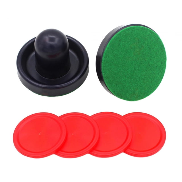 Empujadores y Discos de Hockey de Aire Zulema 96 mm Fieltro Verde Azul Oscuro