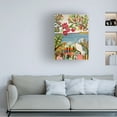 thumbnail image 2 of Trademark Fine Art Karen Fields Birds In The Garden Ii Canvas Wall Art - 18x24, 2 of 5