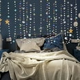 thumbnail image 5 of Star Moon Garland Banner Ramadan Decor Crescent Moon Dot Streamer Nursery Wall Hanging Party Supplies Kids Birthday Celebration Decorations Background, 5 of 7