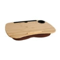 thumbnail image 4 of yotijay Lap Table Comfort Easy to Use Convenient Ergonomic Tray for Writing Work Home 55cmx35cm, 4 of 7