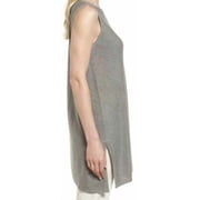 Eileen Fisher Boat-Neck Knit Tunic Ash M