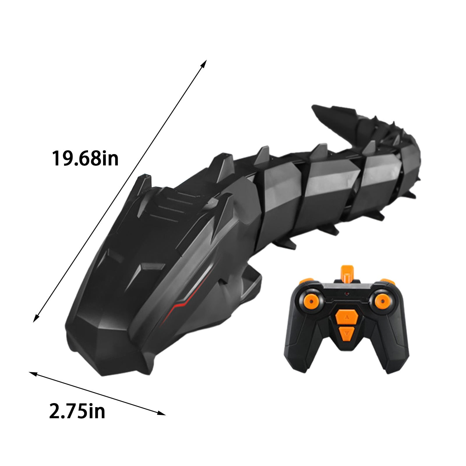 RKZDSR Remote Control Mechanical Snake Cordless Electric Rechargeable Water Simulation Snake Toys