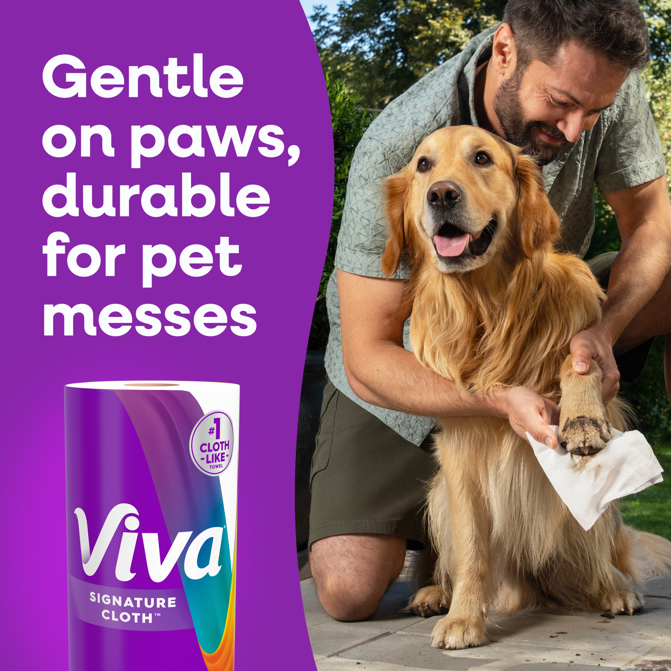 Viva Signature Cloth Paper Towels, 6 Double Rolls photo 3