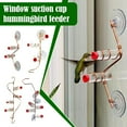 thumbnail image 6 of rujjftsy Window Hummingbird Feeder, Suction Cups Copper Wire Birds Hummingbird Water Feeder, Copper Hummingbird Feeder with Glass Bottles, Humming Bird Feeders for Outdoors Window T9V9, 6 of 8