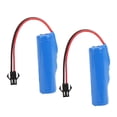 thumbnail image 3 of RC Boat 3.7V Lithium Battery, Stimulated Boat Toy Lithium Battery Original Fine Compact 2PCS Lightweight  for RC Boat Toy, 3 of 7