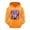 Orange, variant on DemonHunters by kpopsingers Ragazze Girls Graphic Print Hooded Pullover Comfortable Casual Wear And Outdoor Activities Cozy Soft Sweatshirt