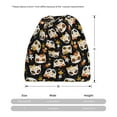 thumbnail image 3 of Vsdgher Flower Fox Slouchy Beanie Hat for Men/Women, Skull Cap Chemo Cap Night Sleeping Cap, 3 of 8
