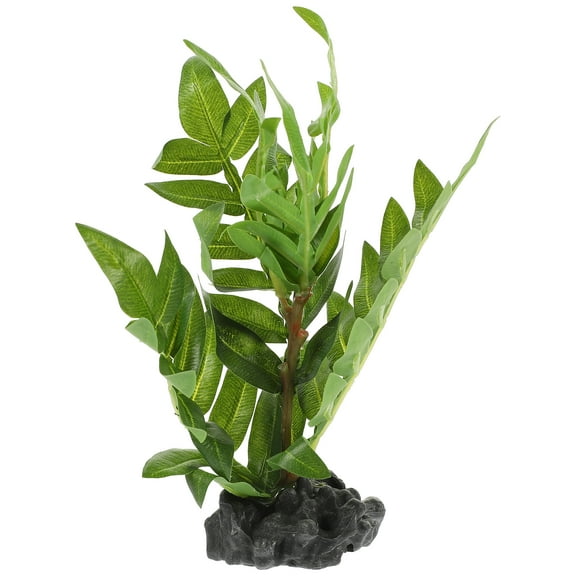 said Reptile Plants Artificial Terrarium Plants Reptile Plants Reptile Habitats Plants Decor with Base