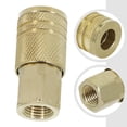 thumbnail image 4 of Raccord Pneumatique à Filetage Mâle 1/4 Npt, Raccord Rapide Norme US pour Compresseur, 4 of 9