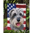 thumbnail image 3 of Carolines Treasures CK6619GF Miniature Schnauzer Dog American Garden Size Outdoor-Flags, Multicolor, 3 of 3
