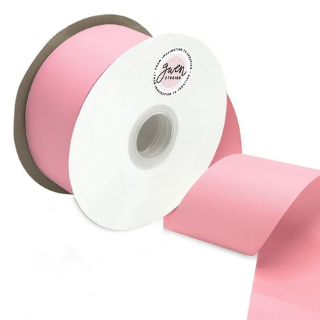 UPC: 0810056348328 | GWEN STUDIOS Grosgrain Pink Polyester Ribbon  150  x 2.5