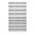 thumbnail image 3 of Pemberly Row 24-Shelf Multimedia Media Storage Tower Rack with Adjustable White, 3 of 6
