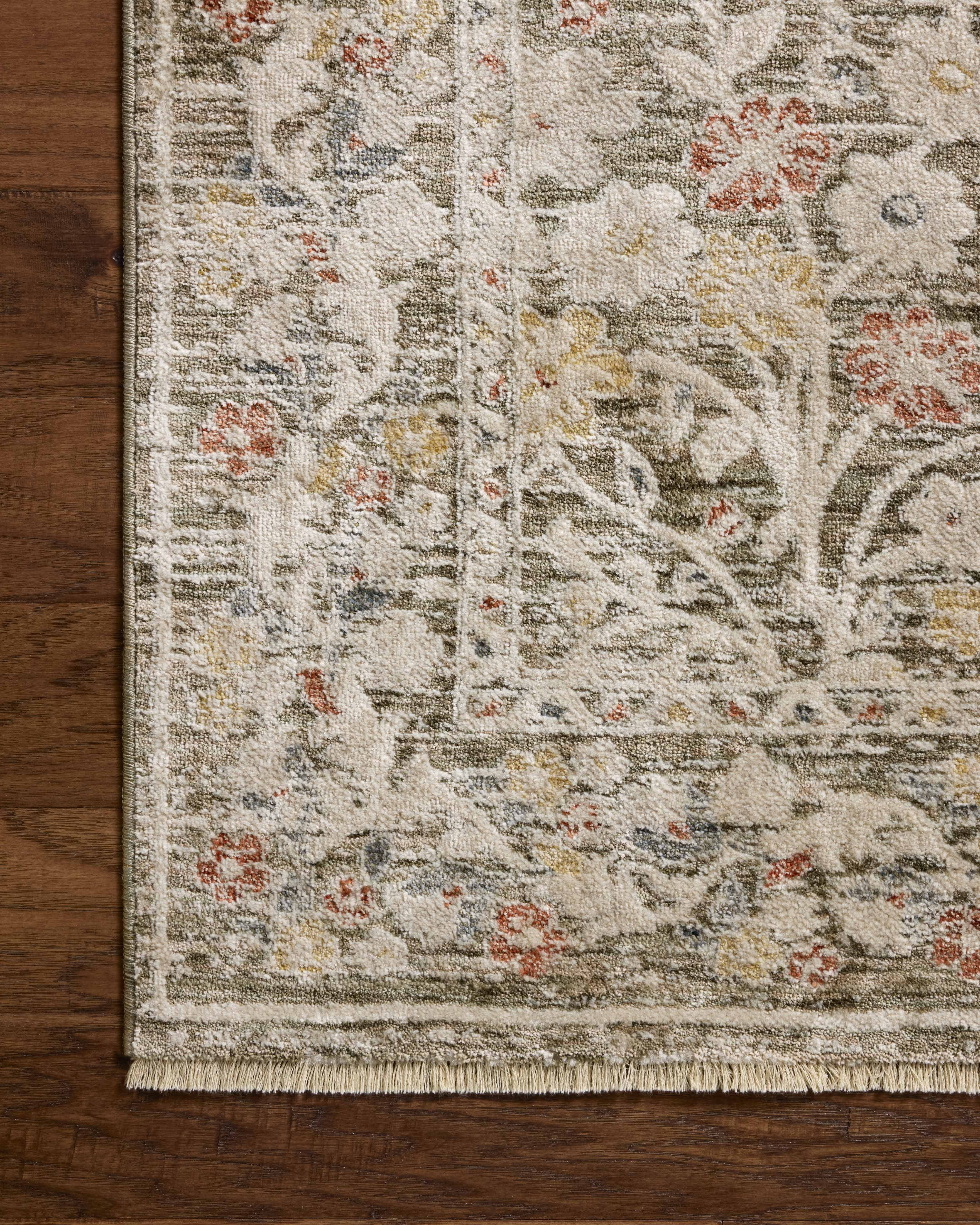 Loloi Clarisse Olive / Multi 5'-1" x 7'-6" Area Rug