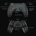 thumbnail image 2 of Mando inalámbrico con vibración de doble motor de seis ejes para PS4/Android/iOS, 2 of 6