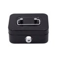 thumbnail image 4 of CUITING 1XMetal Cash Box Money Bank Deposit Steel Tin Security Safe Petty Key Lock AUS H5W1, 4 of 7