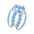 thumbnail image 4 of Rodillo masajeador de piernas de 12 ruedas para ejercicios de 360 degree, ideal para deportes. azul, 4 of 9